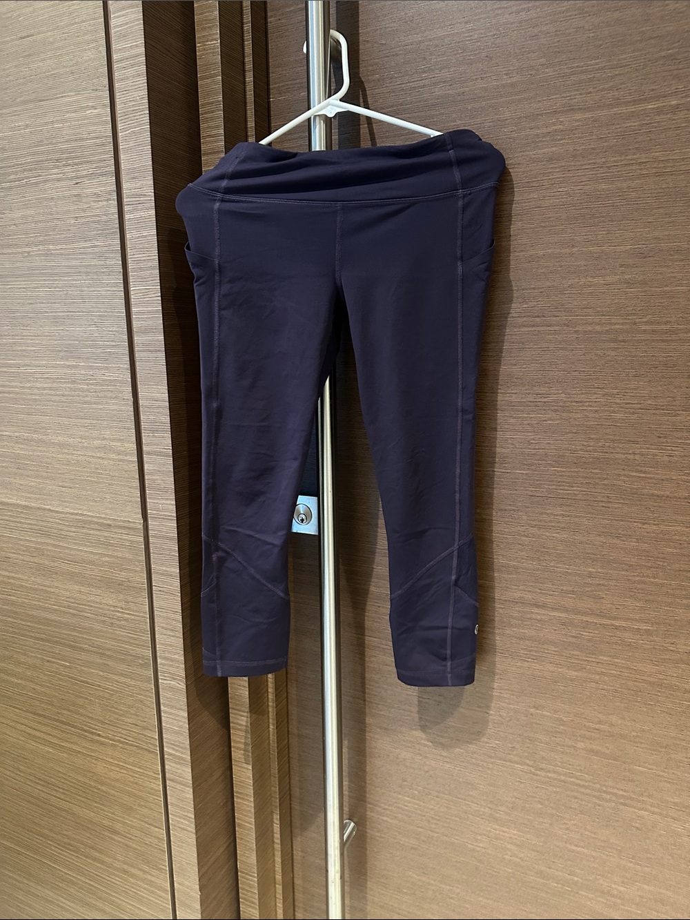 lululemon athletica Girls' Dark Navy Crop Leggings